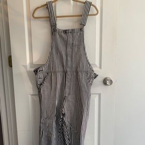 PRINCESS POLLY striped overalls